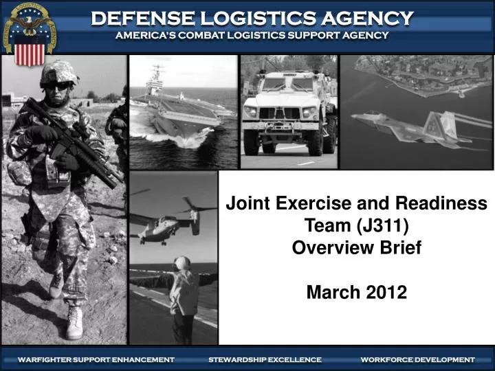 joint exercise and readiness team j311 overview brief march 2012