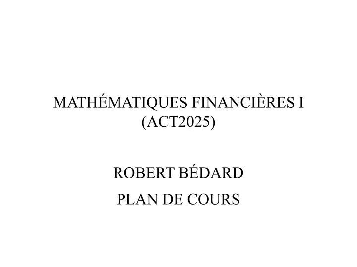 math matiques financi res i act2025