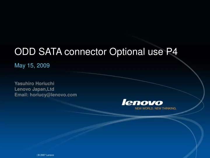 odd sata connector optional use p4