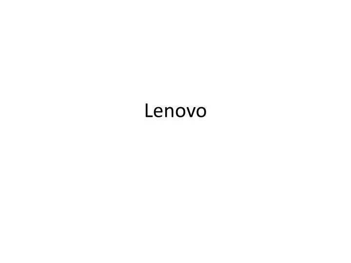 lenovo