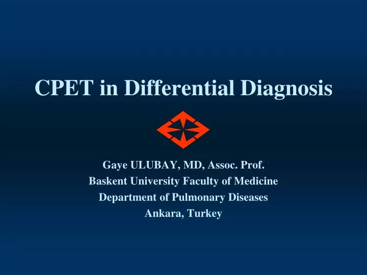 cpet in differential diagnosis