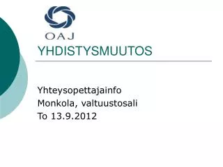 yhdistysmuutos