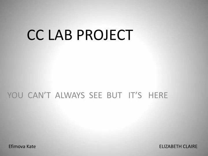 cc lab project