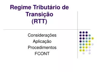 regime tribut rio de transi o rtt