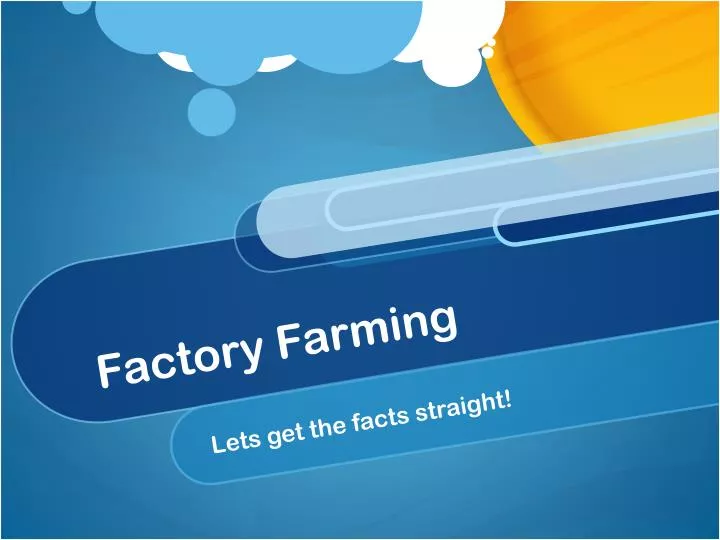 factory farming