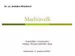 Machiavelli