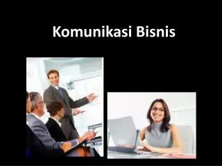 komunikasi bisnis