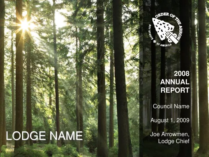 lodge name