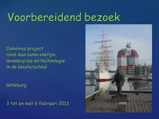 voorbereidend bezoek