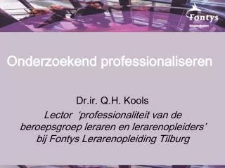 onderzoekend professionaliseren