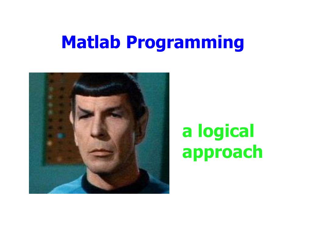 PPT - Matlab Programming PowerPoint Presentation, free download - ID ...