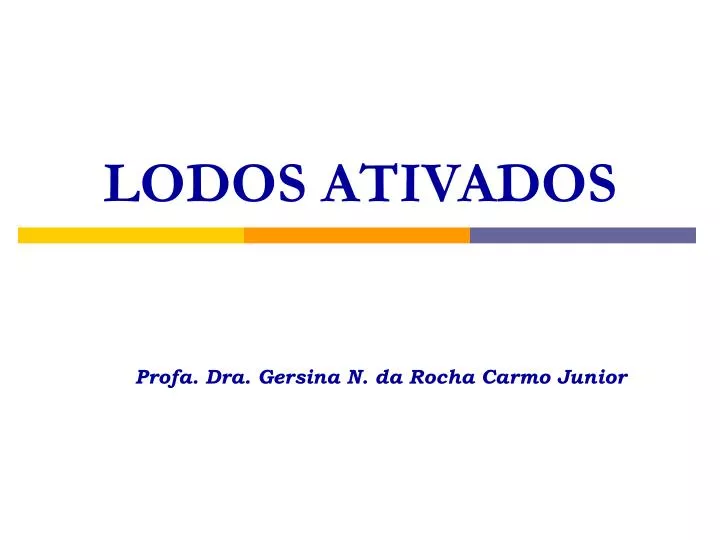 lodos ativados