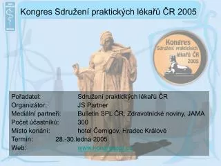 kongres sdru en praktick ch l ka r 2005