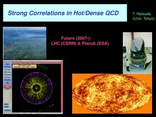 Strong Correlations in Hot/Dense QCD