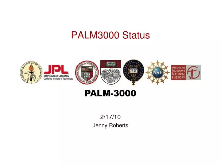 palm3000 status