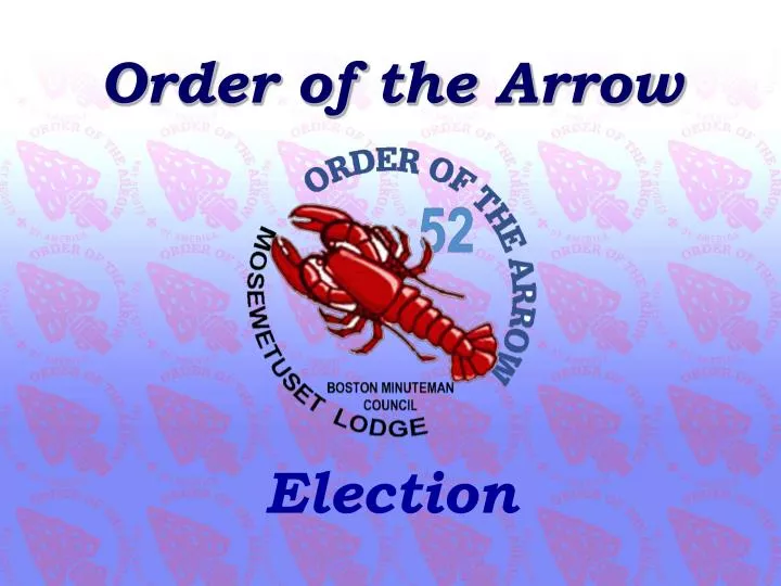 order of the arrow