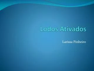 lodos ativados