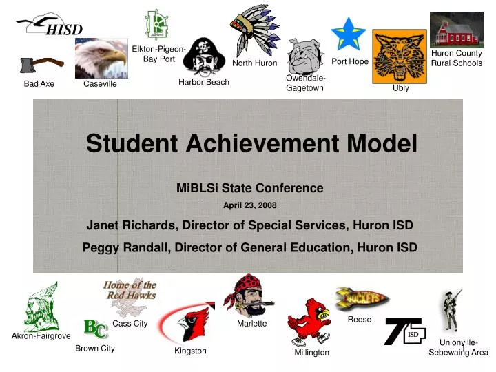 student achievement model