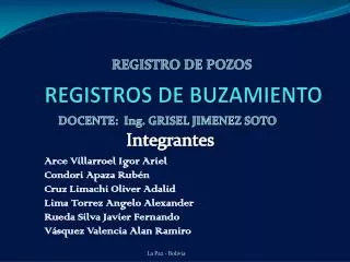 registros de buzamiento