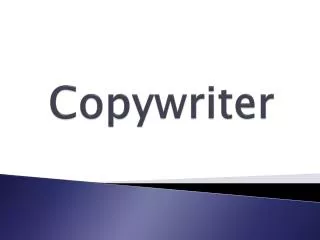 copywriter