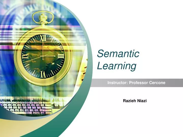 semantic learning
