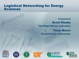 Logistical Networking for Energy Sciences