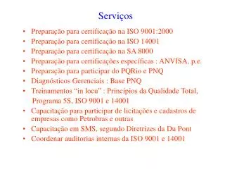servi os