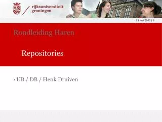 rondleiding haren