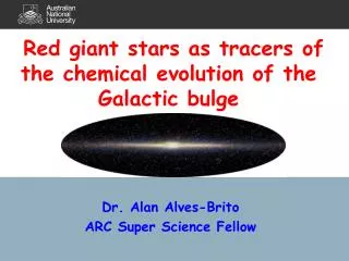 Dr. Alan Alves-Brito ARC Super Science Fellow