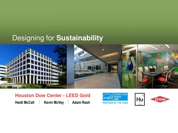 designing for sustainability