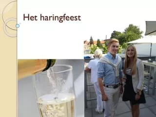 het haringfeest