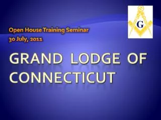 Grand Lodge of Connecticut