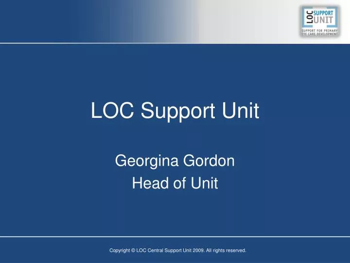 loc support unit