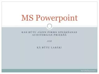 ms powerpoint