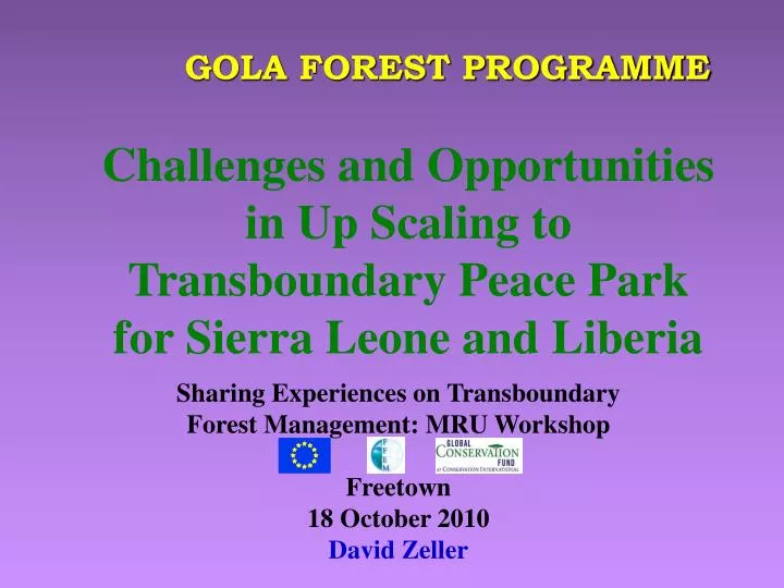 gola forest programme
