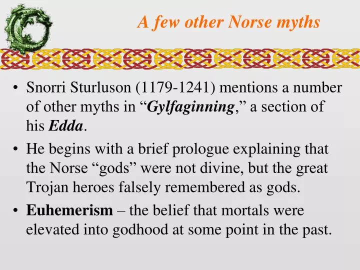 a few other norse myths