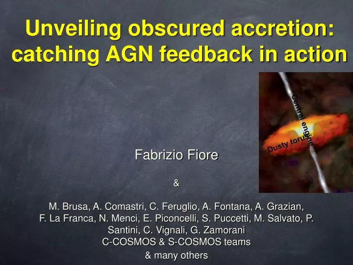 unveiling obscured accretion catching agn feedback in action