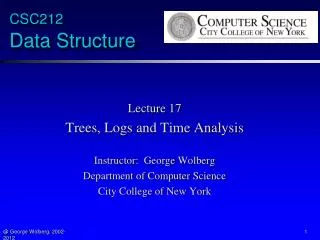 csc212 data structure