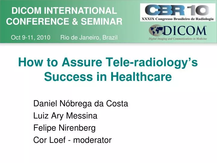 how to assure tele radiology s success in healthcare