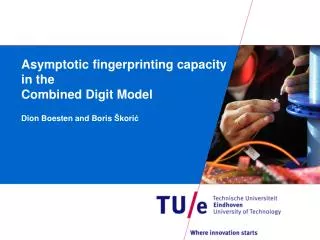 Asymptotic fingerprinting capacity in the Combined Digit Model