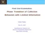 Introduction: phase transition phenomena - slide 1