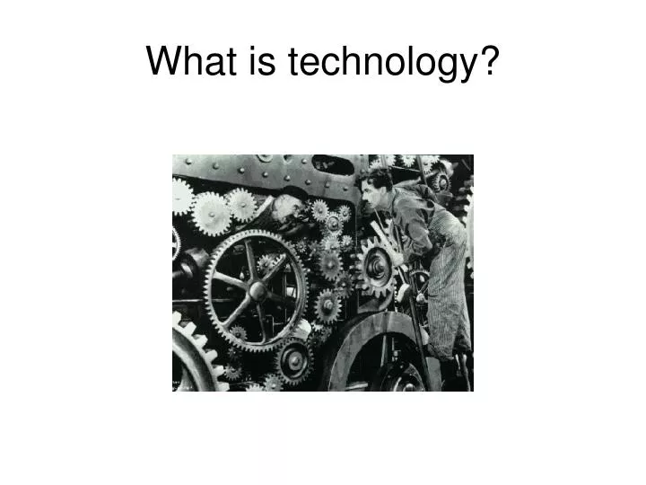 what is technology