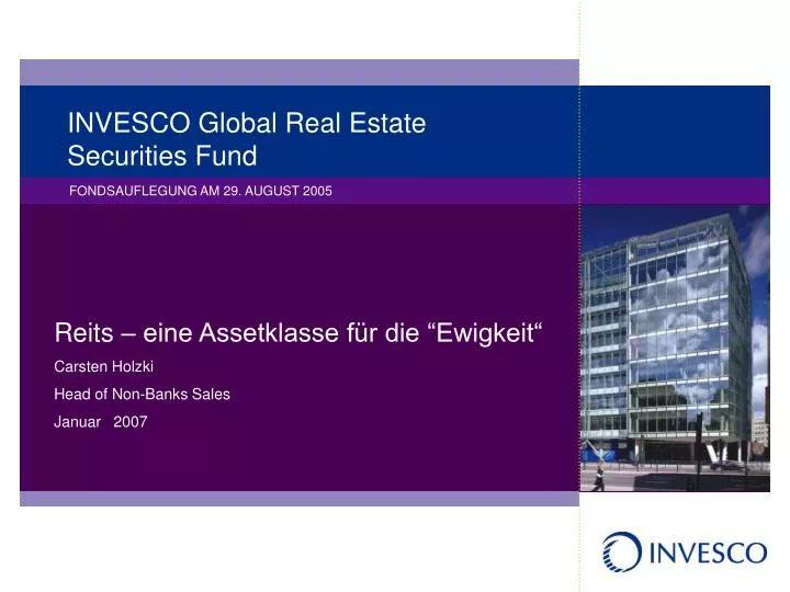 invesco global real estate securities fund
