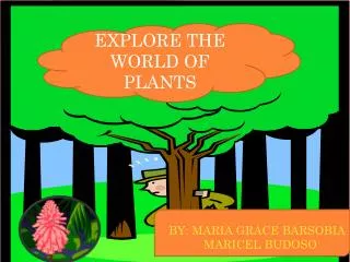 EXPLORE THE WORLD OF PLANTS