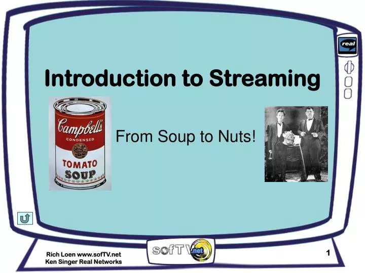 introduction to streaming