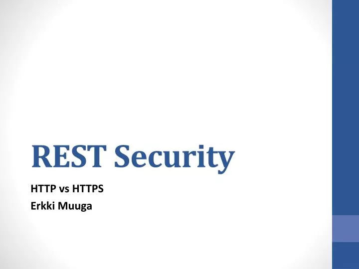rest security
