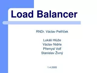 load balancer