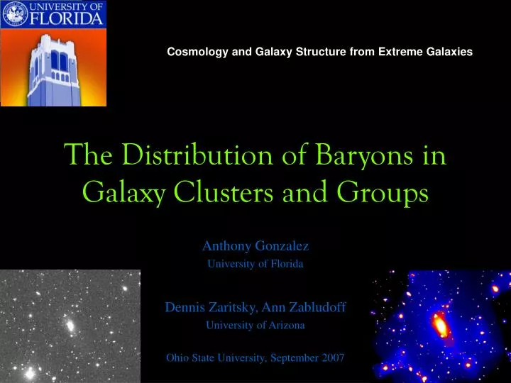 the distribution of baryons in galaxy clusters and groups