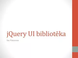 jquery ui bibliot ka