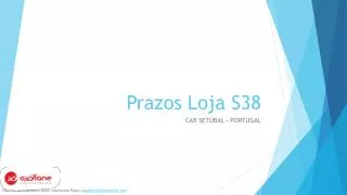 prazos loja s38
